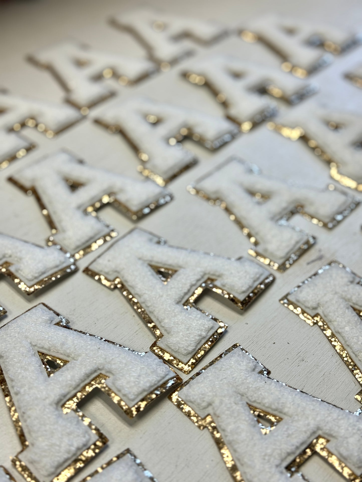 3.15" Chenille Letters