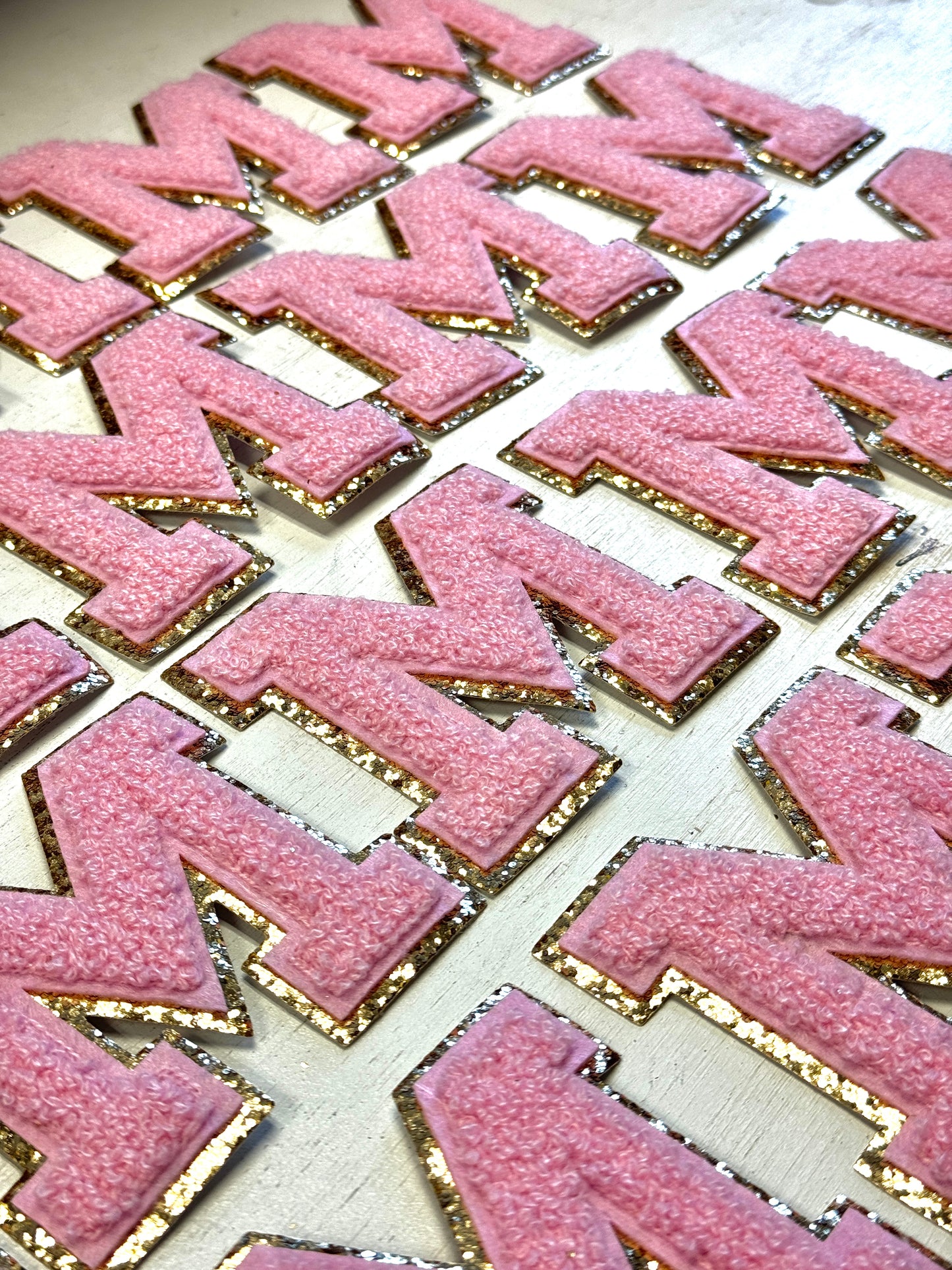 3.15" Chenille Letters