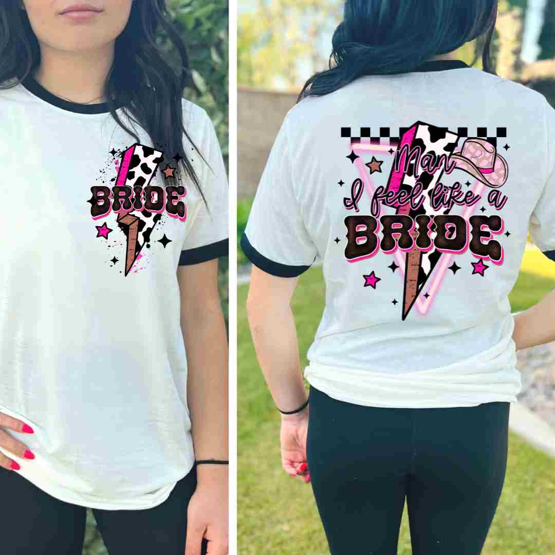 Like A Bride Pocket Bolt DTF TRANSFER or UV DTF STICKER DECAL