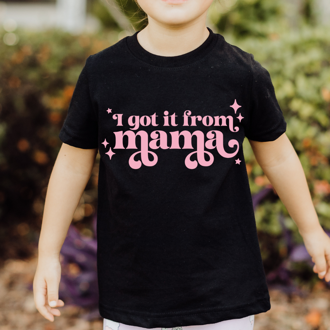 Got It From My Mama Mini DTF TRANSFER or UV DTF STICKER DECAL