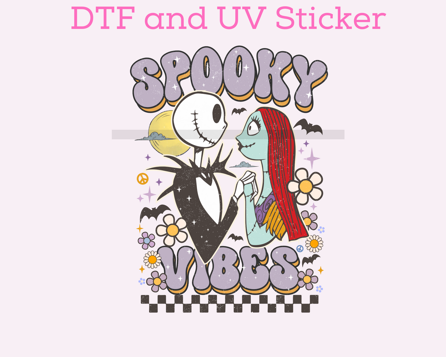 Magical Spooky Season NBC Halloween DTF TRANSFER or UV DTF STICKER