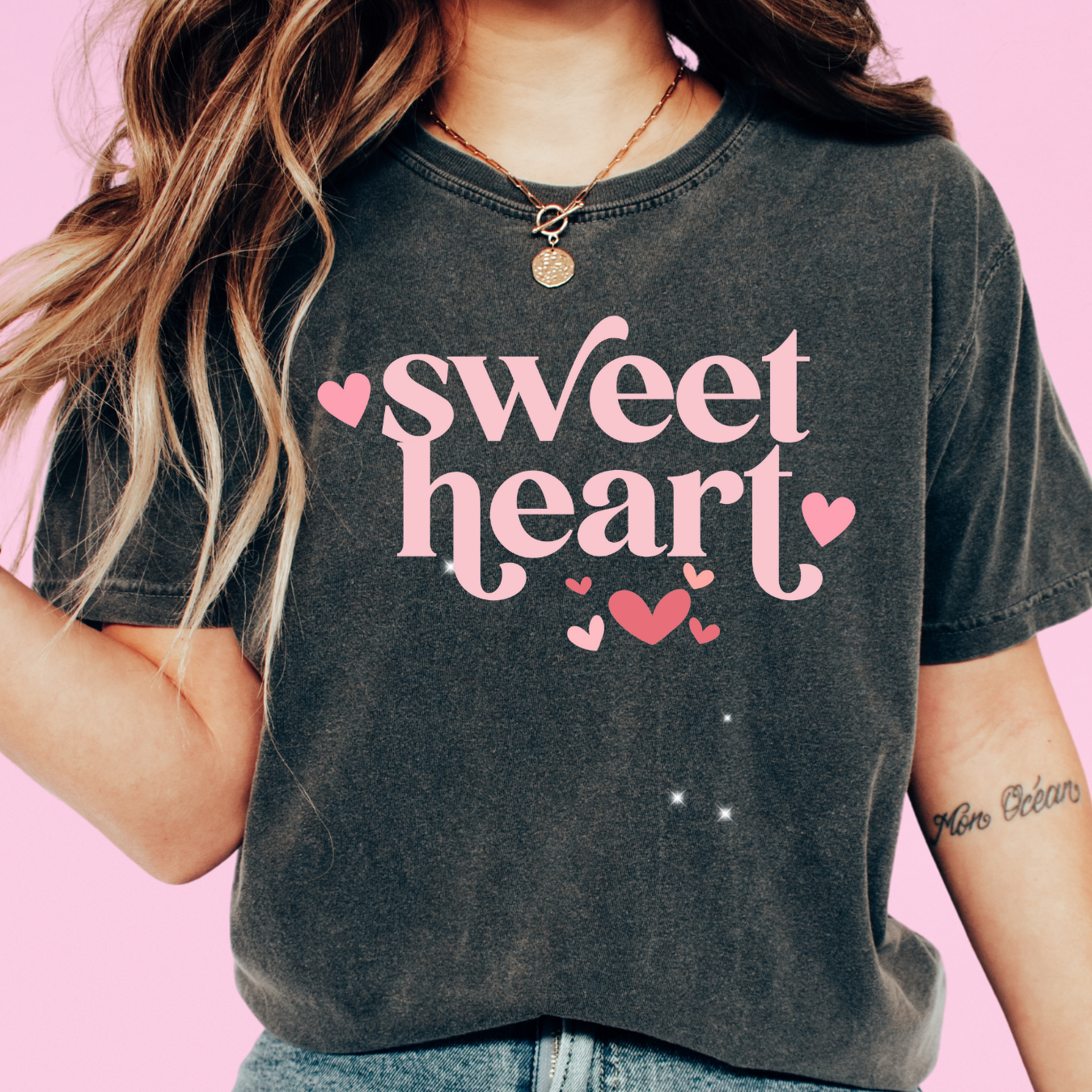 Sweetheart Valentine's Day DTF TRANSFER or UV DTF STICKER