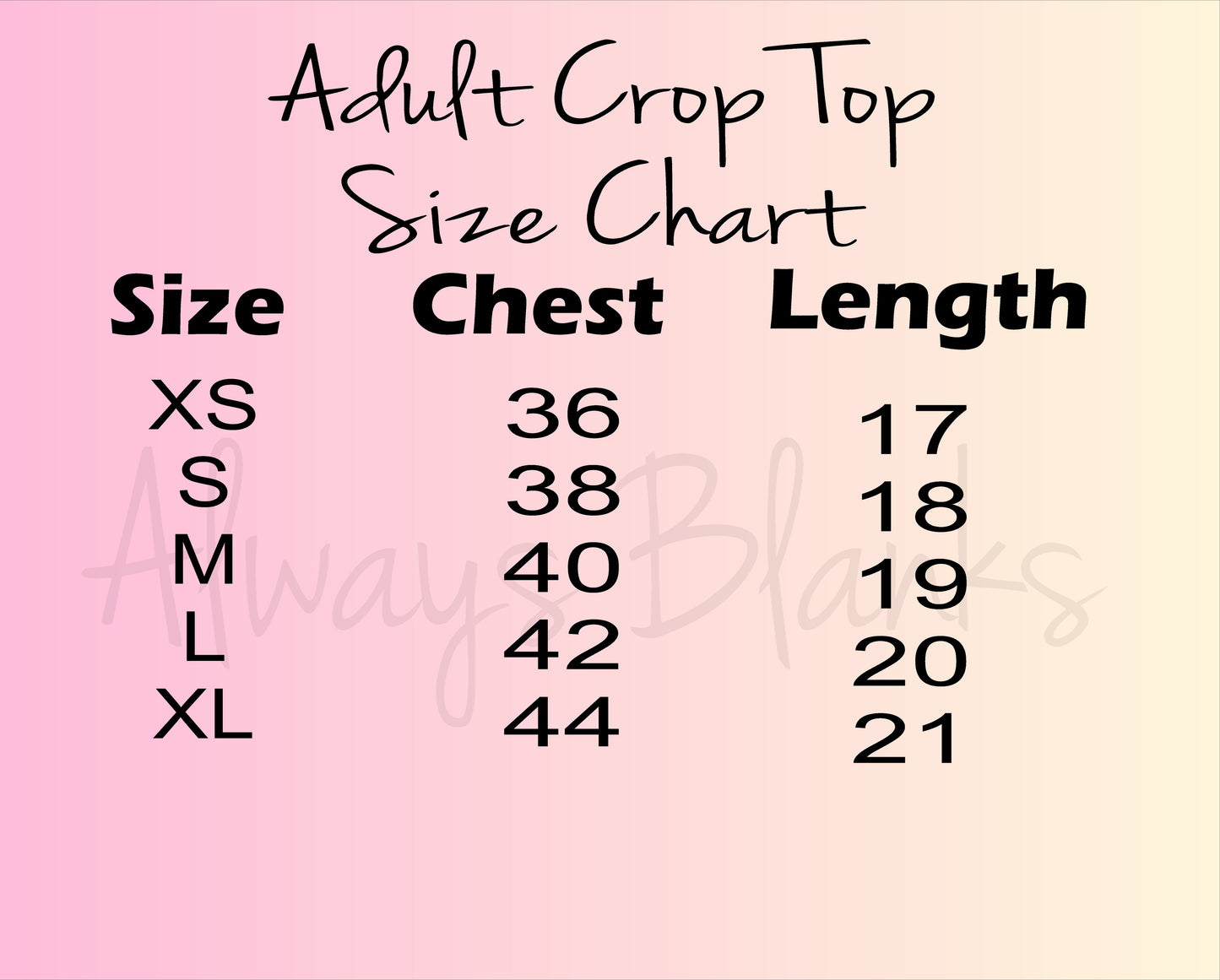 ADULT SUBLIMATION CROP TOP