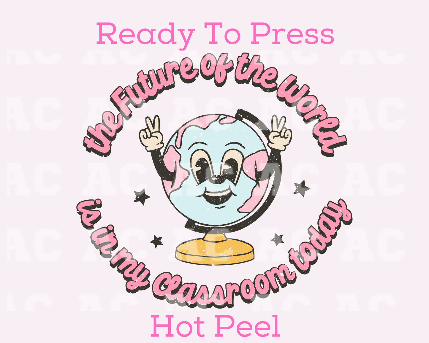 Future Of The World DTF TRANSFER or UV DTF STICKER DECAL