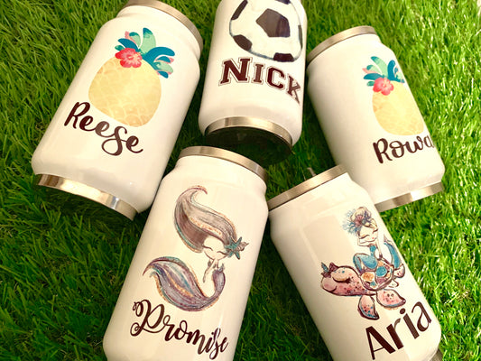 Cola Can Sublimation Blank Tumbler 12 oz