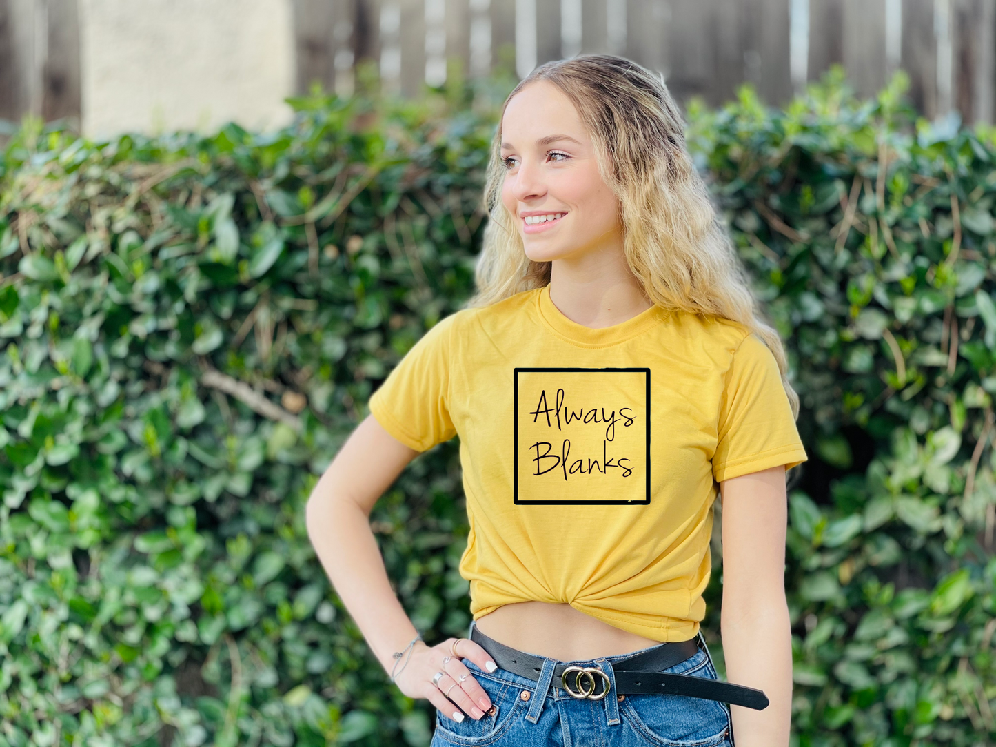 MOCK UP ADULT MUSTARD SHORT SLEEVE