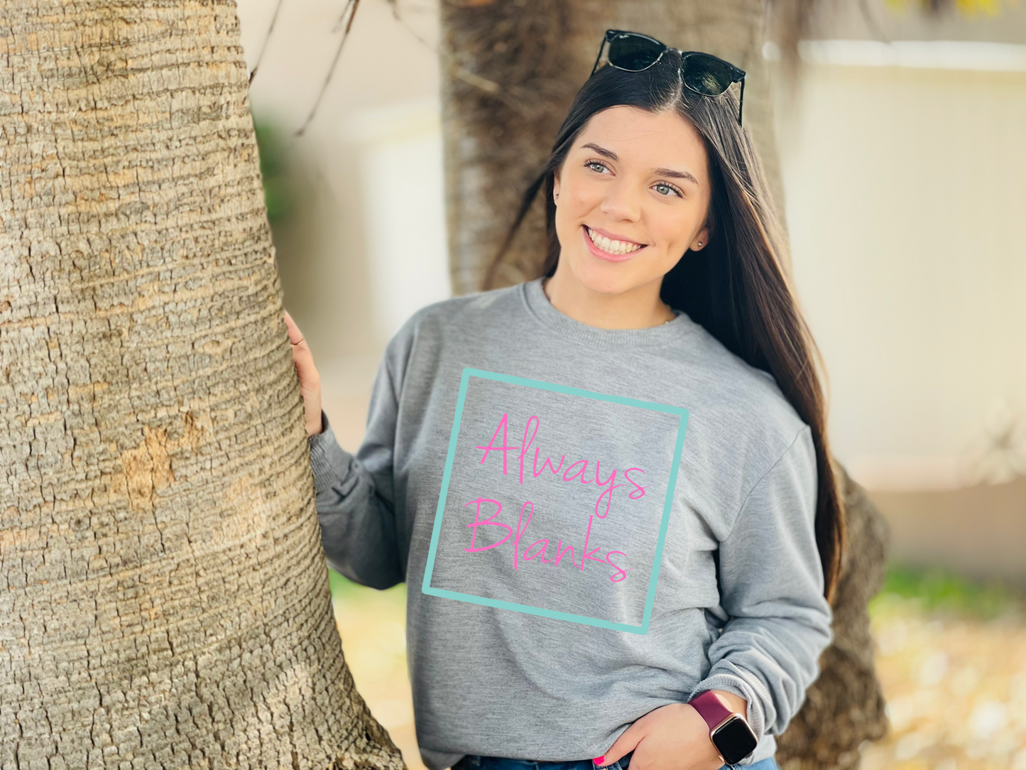 MOCK UP ADULT GREY SWEATSHIRT