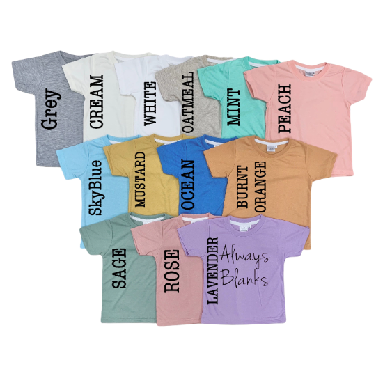 KIDS SUBLIMATION SHORT SLEEVE SHIRT