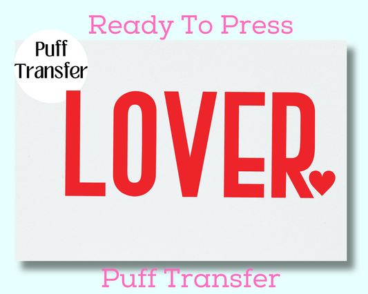 Lover (Red) PUFF TRANSFER