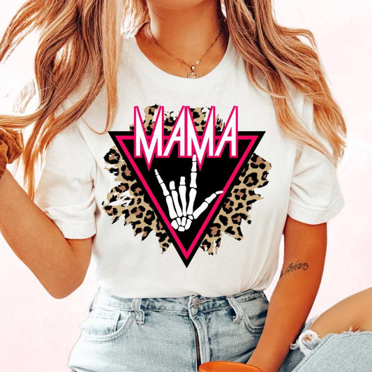 Def Leopard Mama DTF TRANSFER or UV DTF STICKER DECAL