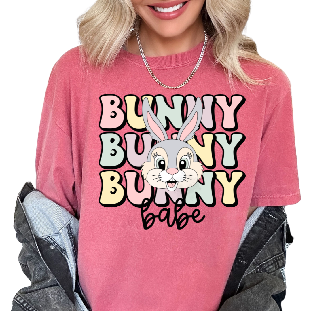 Bunny Bunny Babe Easter DTF TRANSFER