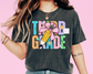 Third Grade Girl Grade Bow Pencil DTF TRANSFER or UV DTF STICKER