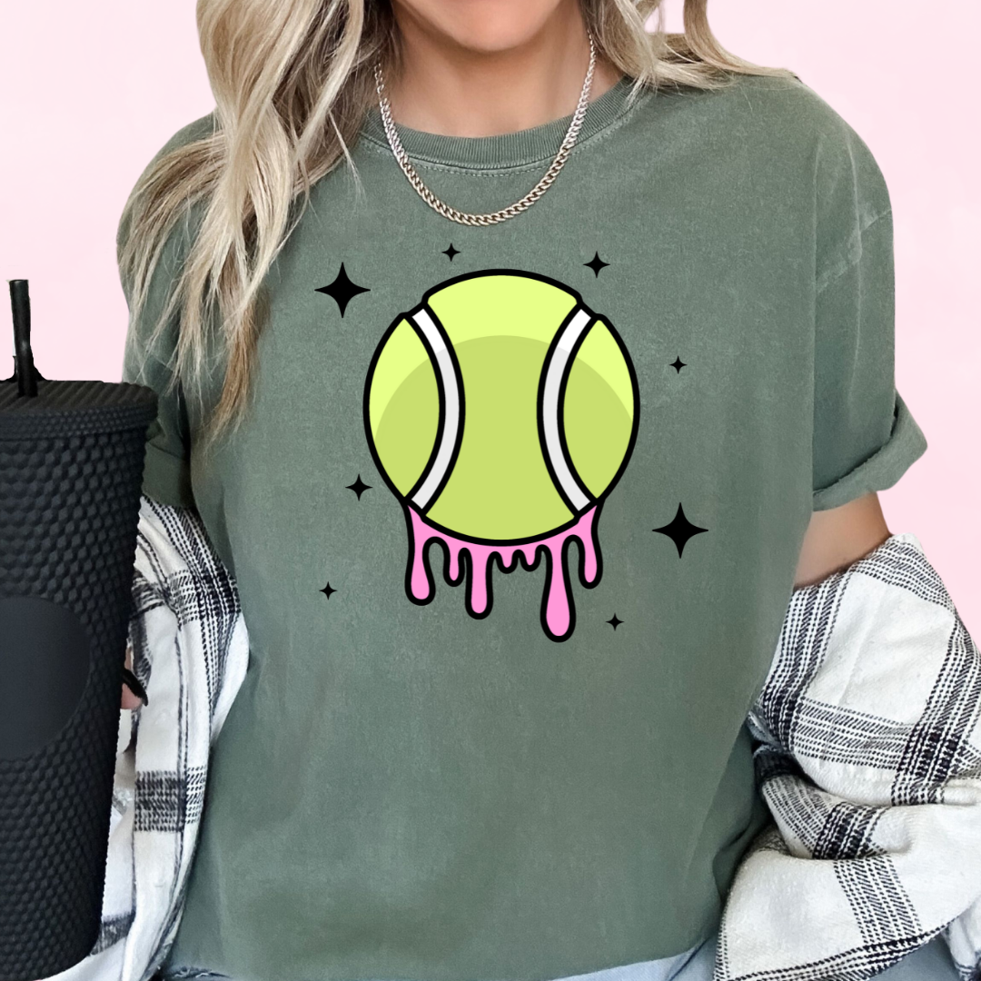 Tennis Girl Trendy Sports DTF TRANSFER