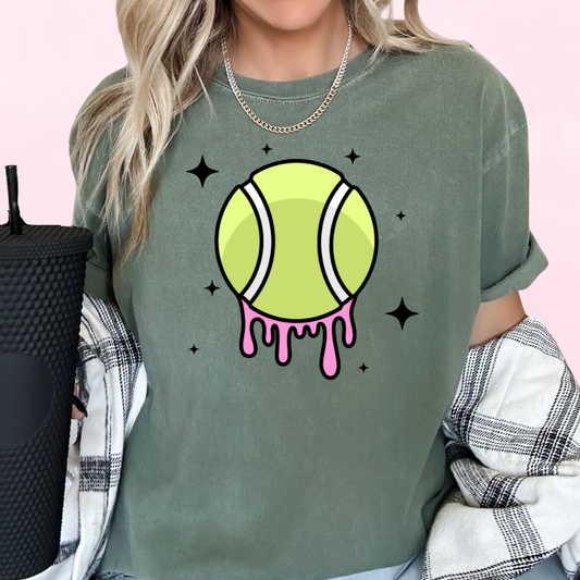 Tennis Girl Trendy Sports DTF TRANSFER