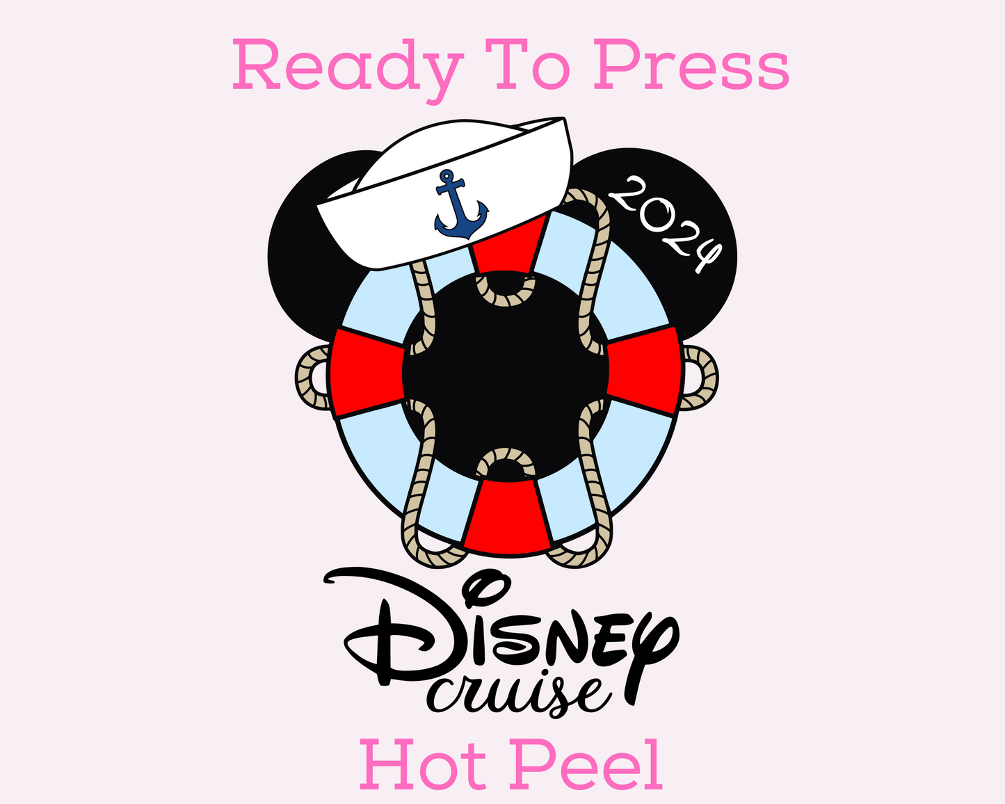 Mickey 2024 Cruise Disney Travel DTF TRANSFER