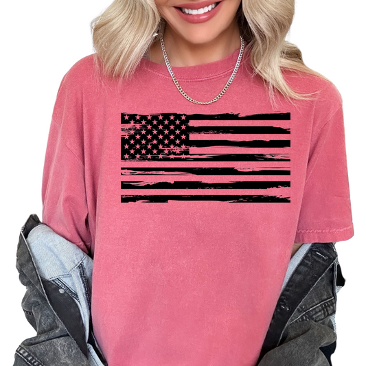 American Flag Patriotic DTF TRANSFER or UV DTF STICKER DECAL