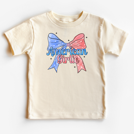 American Girlie Coquette Patriotic DTF TRANSFER