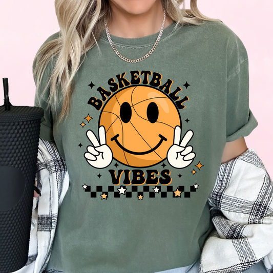 Basketball Vibes (Checkered) DTF TRANSFER