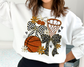 Basketball Coquette Bow Collage DTF TRANSFER or UV DTF STICKER