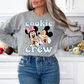 Mickey And Minnie Gingerbread Cookie Crew (Blue) Disney Christmas DTF TRANSFER  or UV DTF STICKER