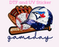 Blue Jays Baseball Faux Sequins DTF TRANSFER or UV DTF STICKER 