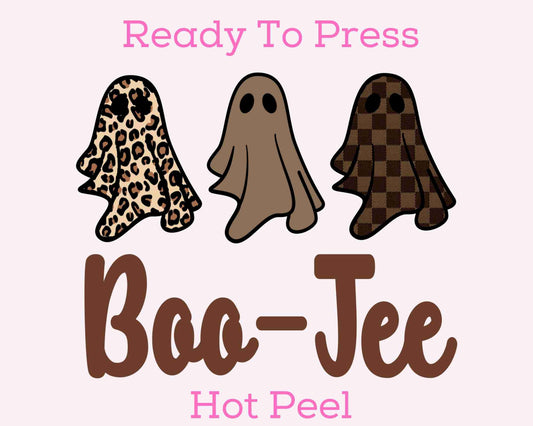 Boo-Jee Ghost Trio DTF TRANSFER