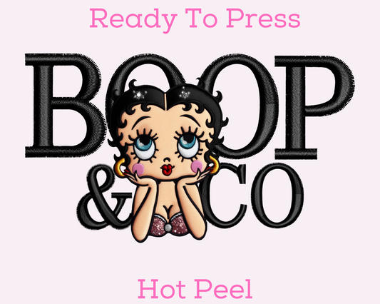 Boop & Co Betty Boop DTF TRANSFER