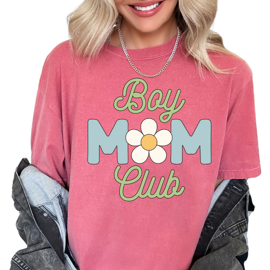 Boy Mom Club Mom DTF TRANSFER