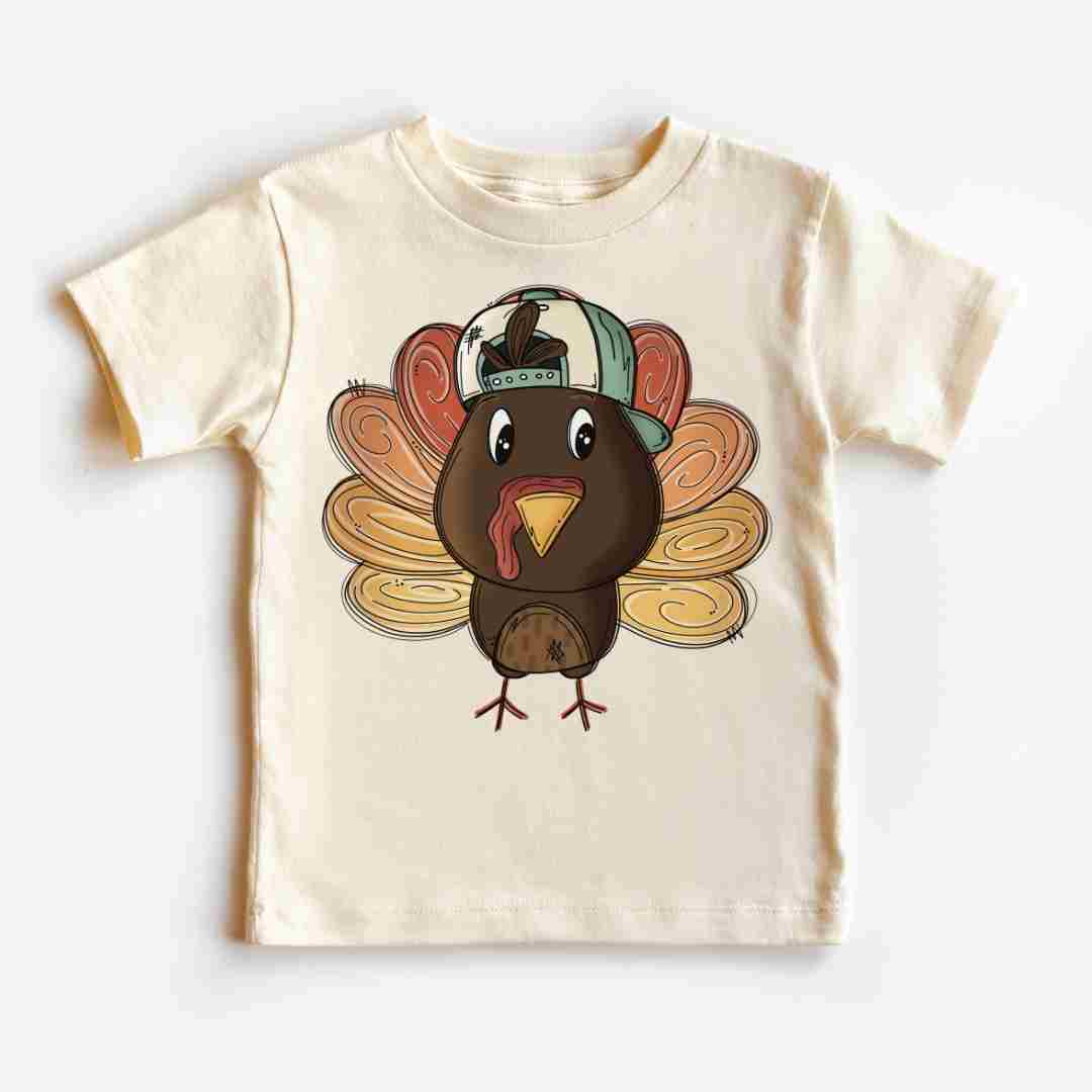 Little Turkey With Hat DTF TRANSFER