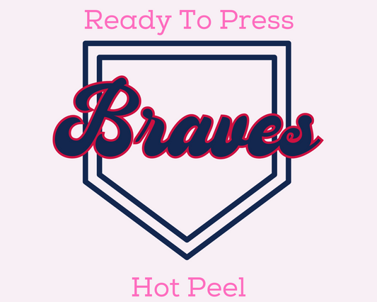 Atlanta Braves Baseball DTF TRANSFER