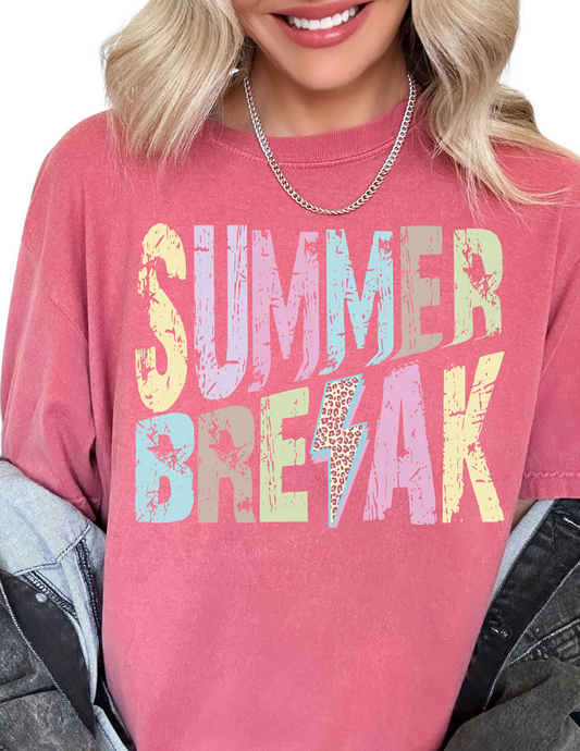 Summer Break DTF TRANSFER or UV DTF STICKER
