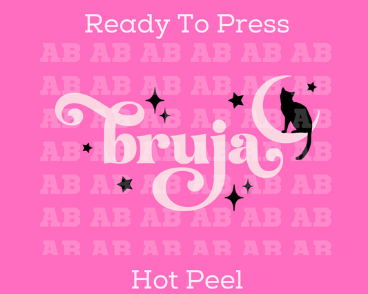 Bruja (Witch) Halloween DTF TRANSFER