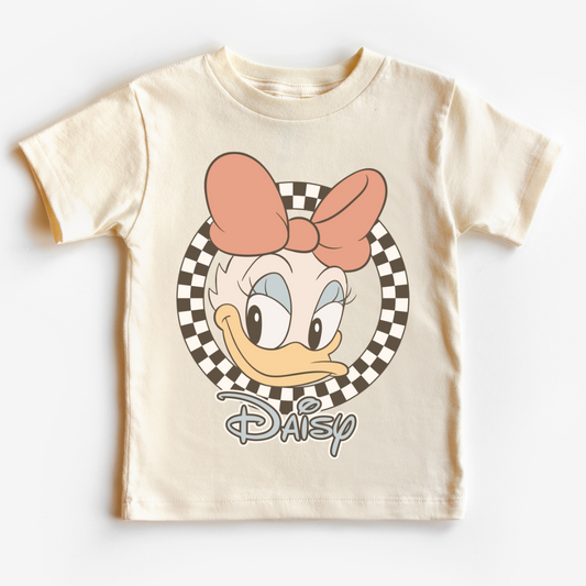 Checkered Daisy Disney DTF TRANSFER