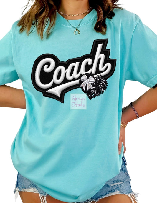 Cheer Coach DTF TRANSFER or UV DTF STICKER DECAL or UV DTF STICKER