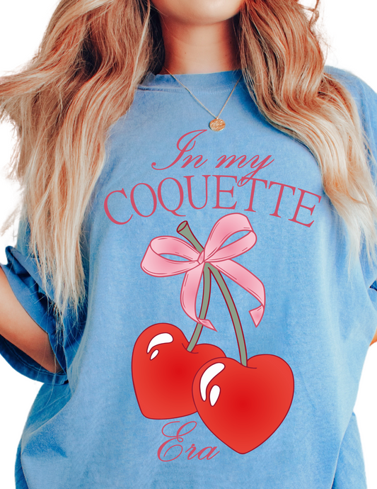 Cherry In My Coquette Bow Era Trendy Coquette DTF TRANSFER