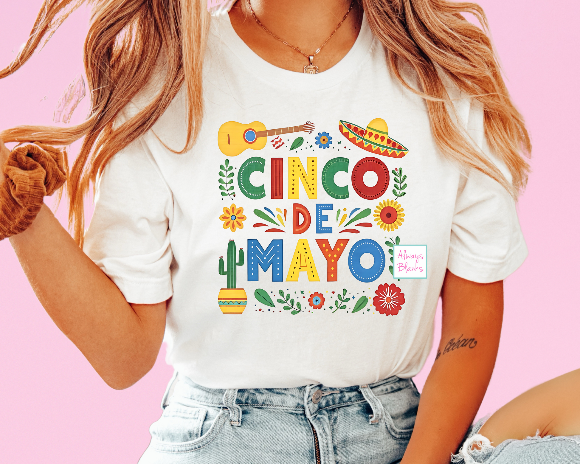 Cinco De Mayo  DTF TRANSFER or UV DTF STICKER