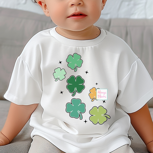 Clover Set (Sleeve) St. Patrick's Day DTF TRANSFER