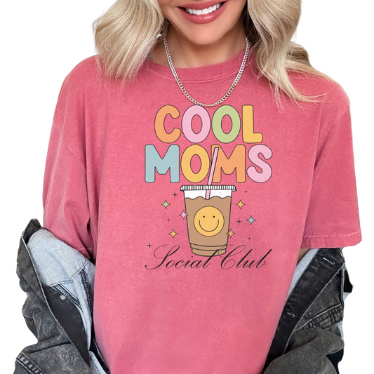 Cool Moms Social Club Mom DTF TRANSFER