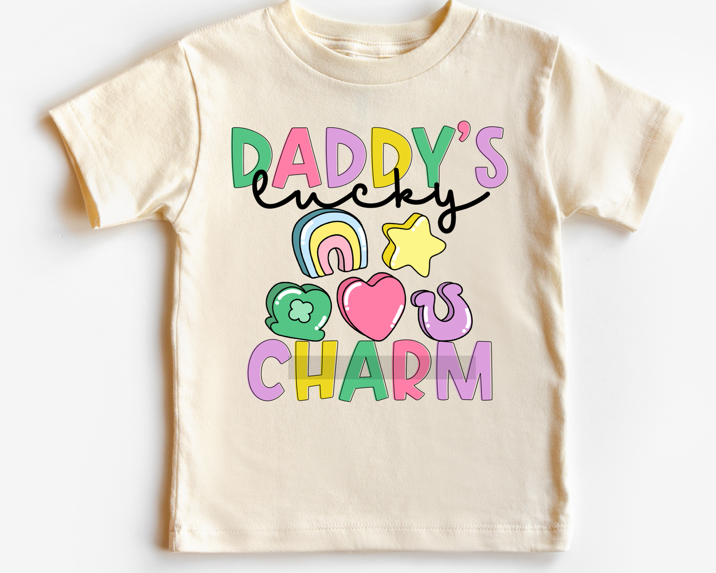 Daddy's Lucky Charm St. Patrick's Day DTF TRANSFER or UV DTF STICKER