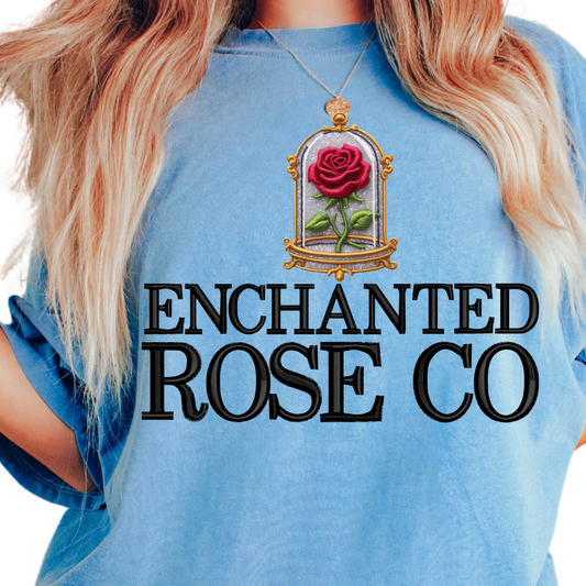 Enchanted Rose Co Disney DTF TRANSFER