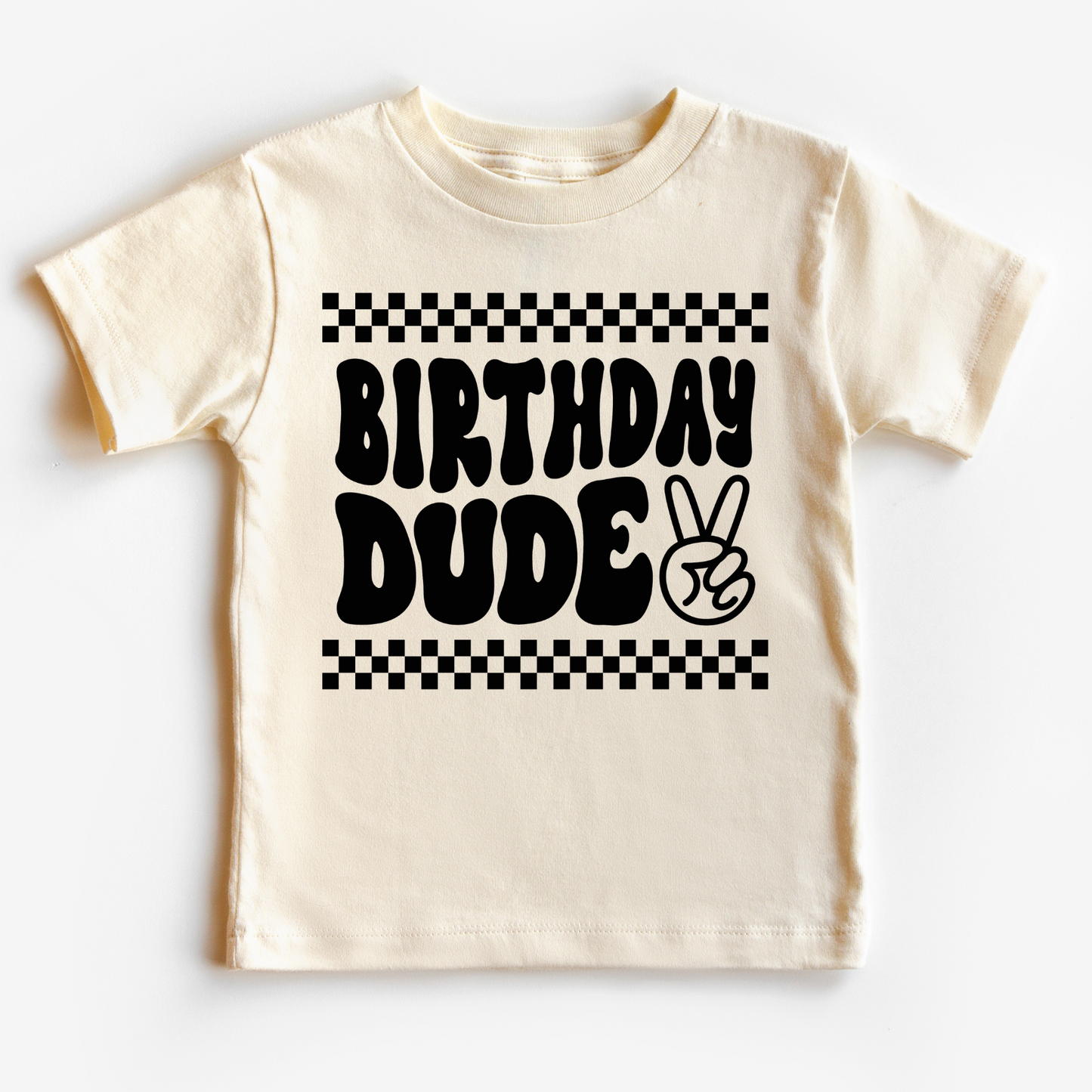 Birthday Dude (Black) DTF TRANSFER or UV DTF STICKER DECAL