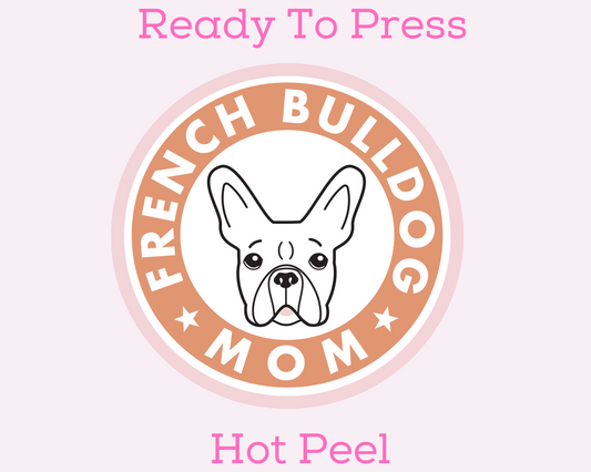 French Bulldog Mom DTF TRANSFER