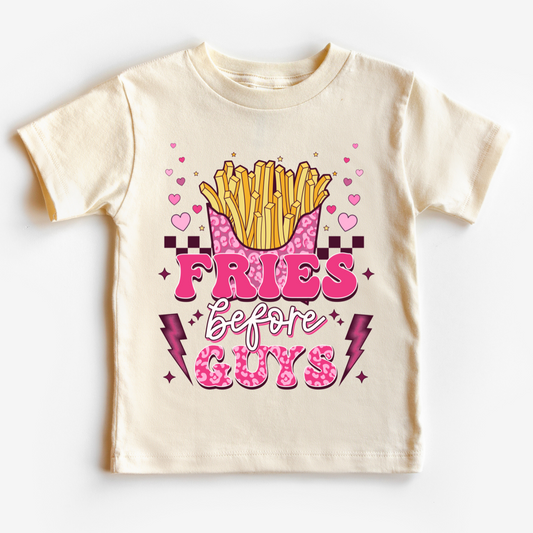 Fries Before Guys (Pink) Valentines Day DTF TRANSFER