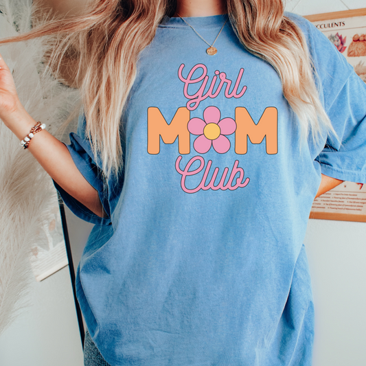 Girl Mom Club Mom DTF TRANSFER