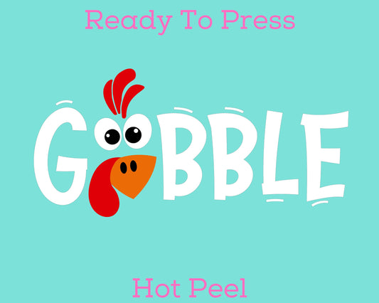 Turkey Gobble DTF TRANSFER