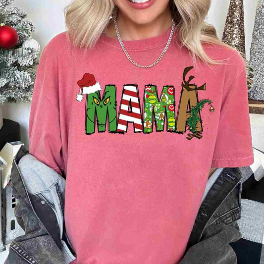 Grinch Mama DTF TRANSFER