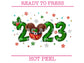 Holiday 2023 DTF TRANSFER