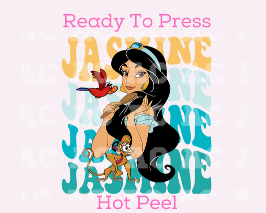 Jasmine Disney Princess DTF TRANSFER