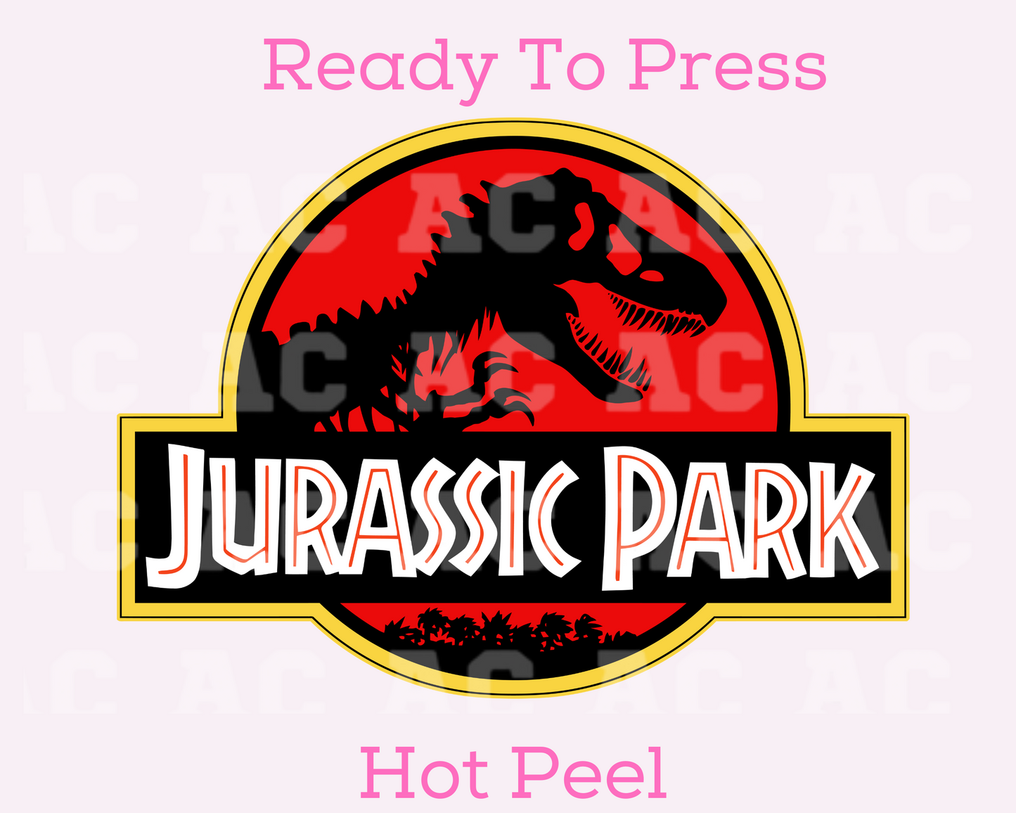 Jurassic Park DTF TRANSFER