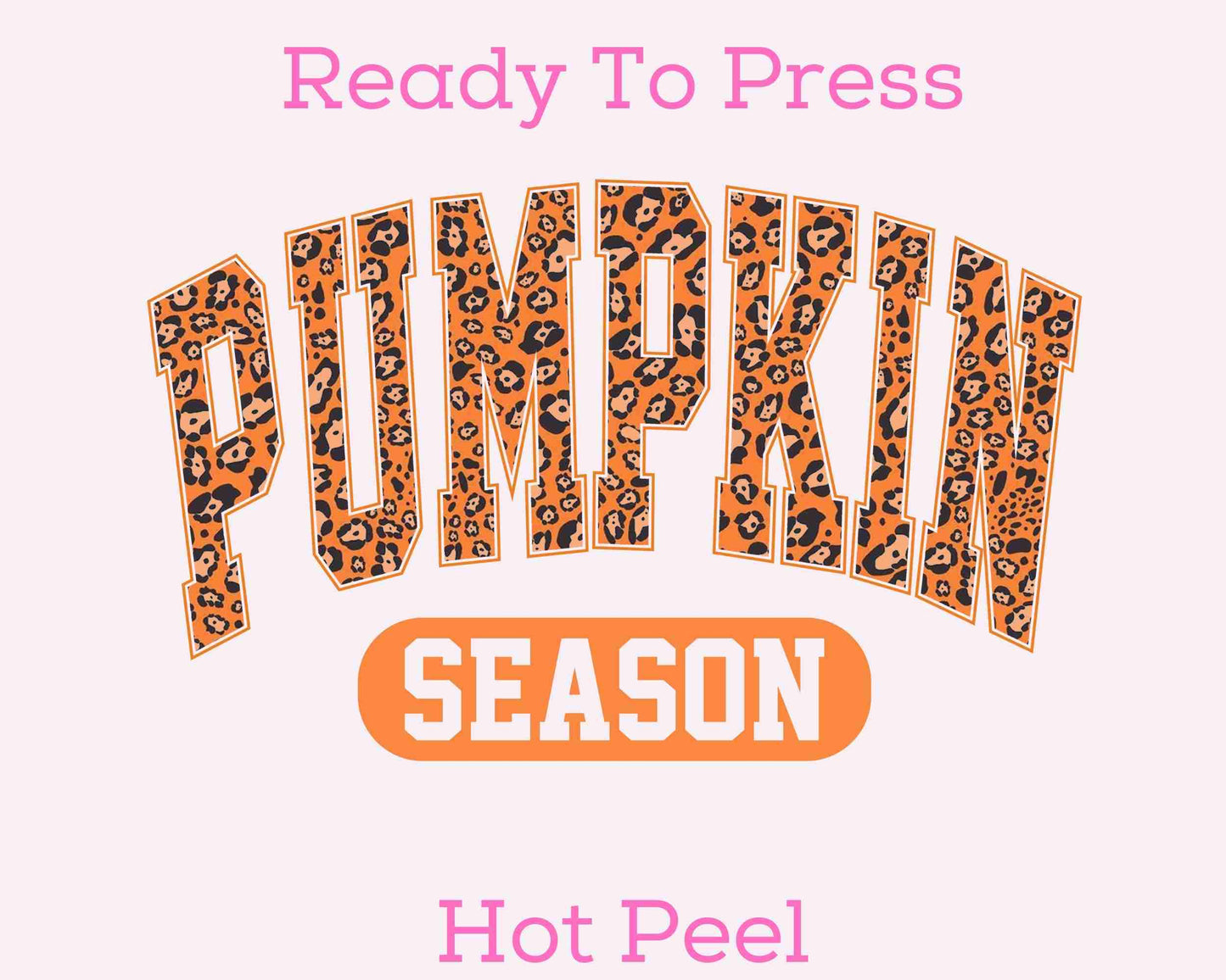 Pumpkin Season (Leopard) DTF TRANSFER